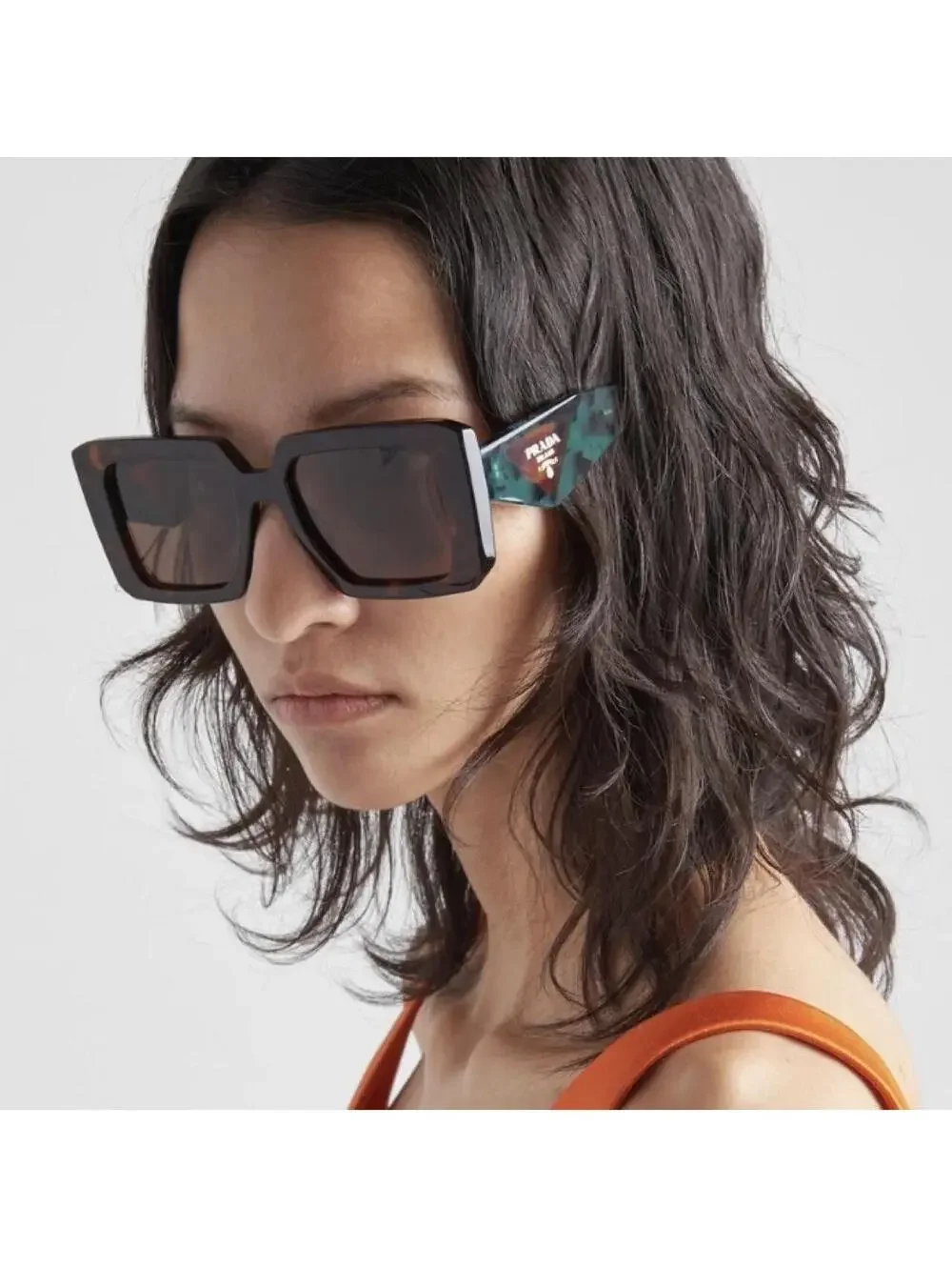 Prada Authentic Black Sunglasses with Tortoiseshell Details